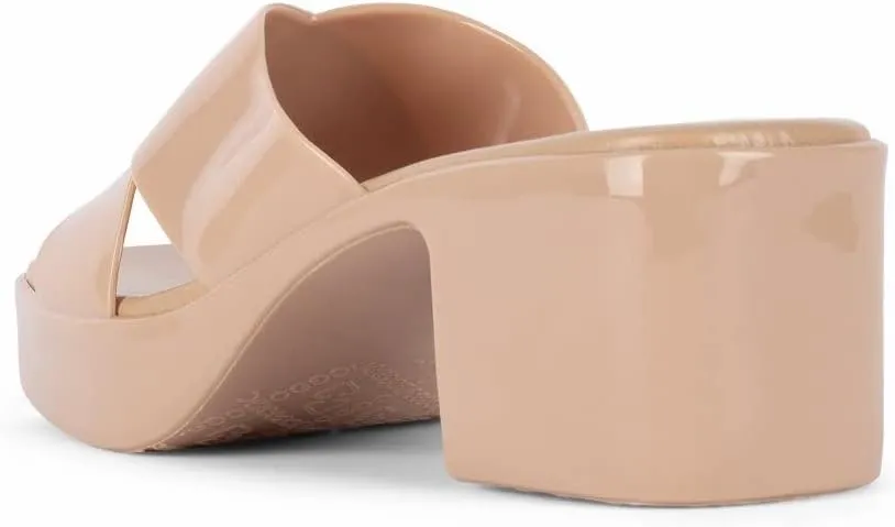 Jeffrey Campbell Womens Bubblegum Slip On Open Toe Platform Sandals