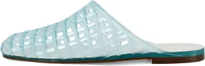 Jelly Shoes for Women Slip on Jelly Mesh Slides Comfortable Closed Toe Jelly Flats Sandals Jelly Summer Beach Slippers