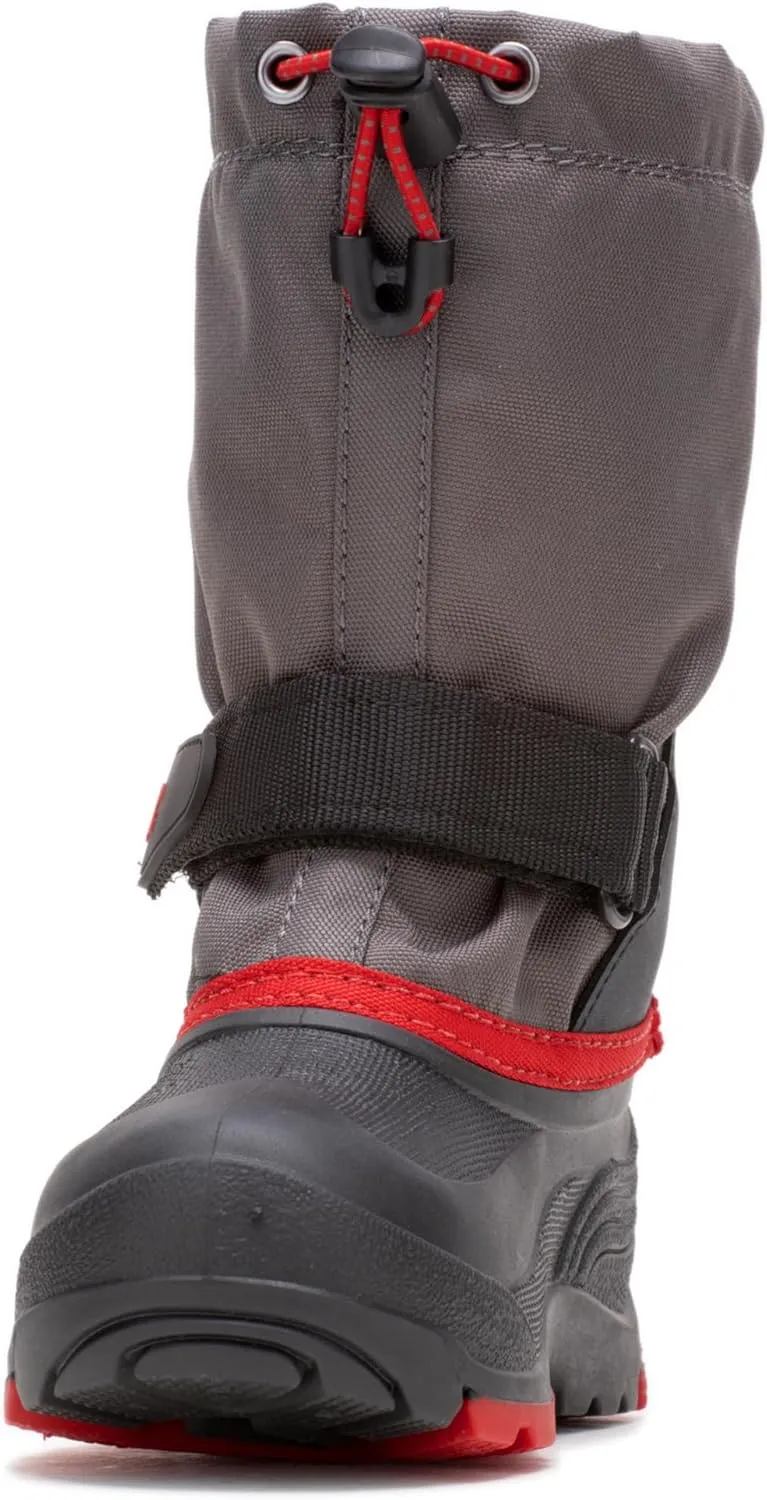Kamik Kids Waterbug 5, Waterproof Winter Boots,Dark Olive,
