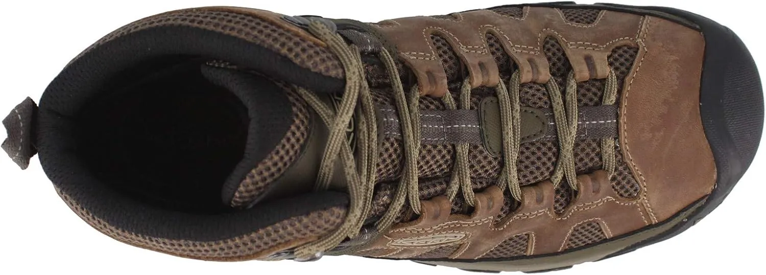 KEEN Men's Targhee Vent Mid Height Breathable Hiking Boots