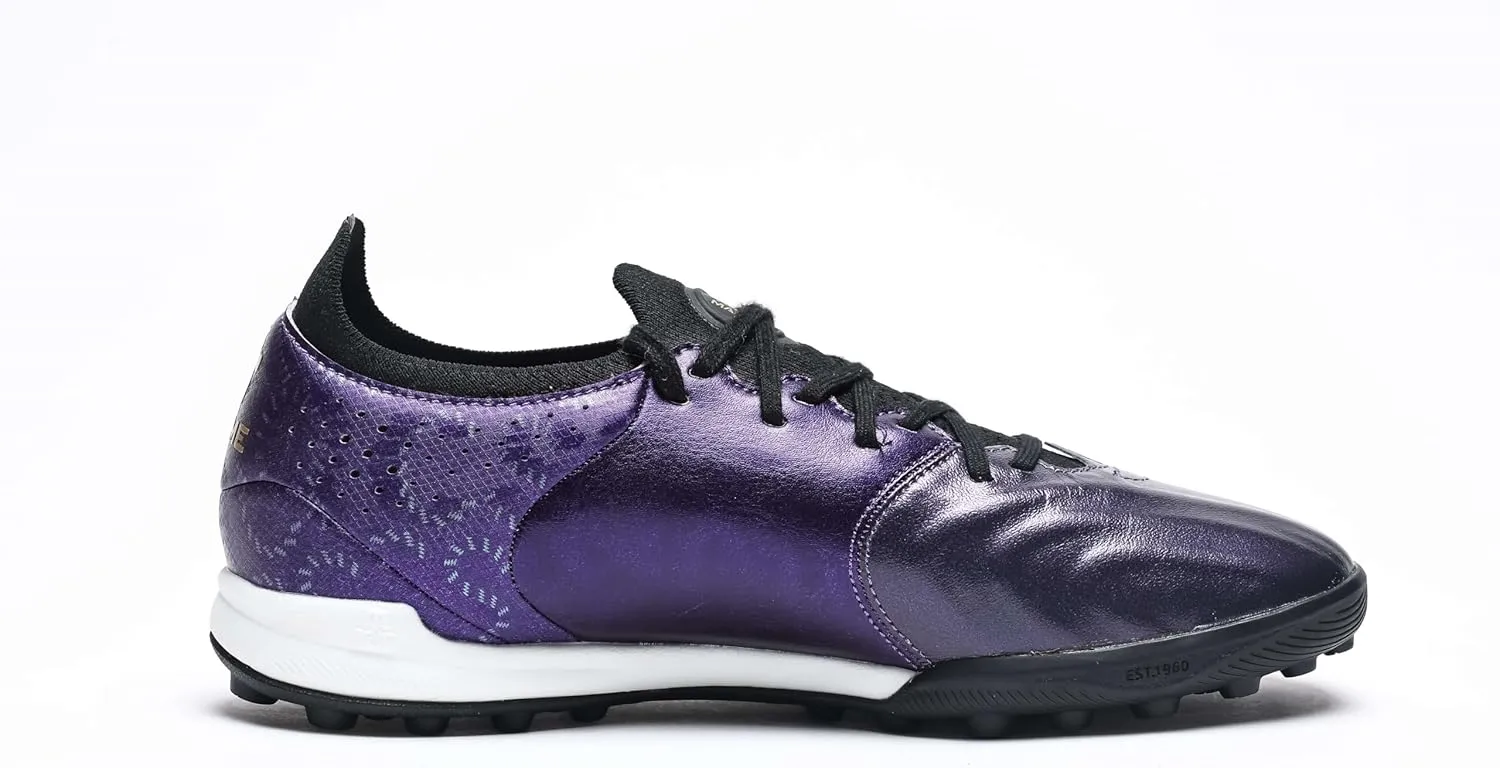 KELME Kangaroo Leather Turf Soccer Shoes - FG Pro K-Leather Soccer Cleats - Outdoor Indoor Football Boots Mens Adult Sizes
