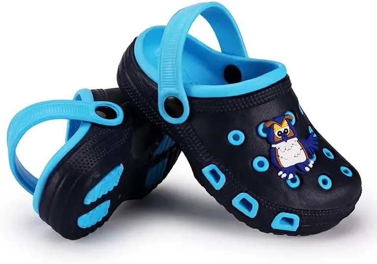 Kids' Clogs Sandals, Comfortable Lightweight Slip On EVA Beach Shoes for Boys and Girls