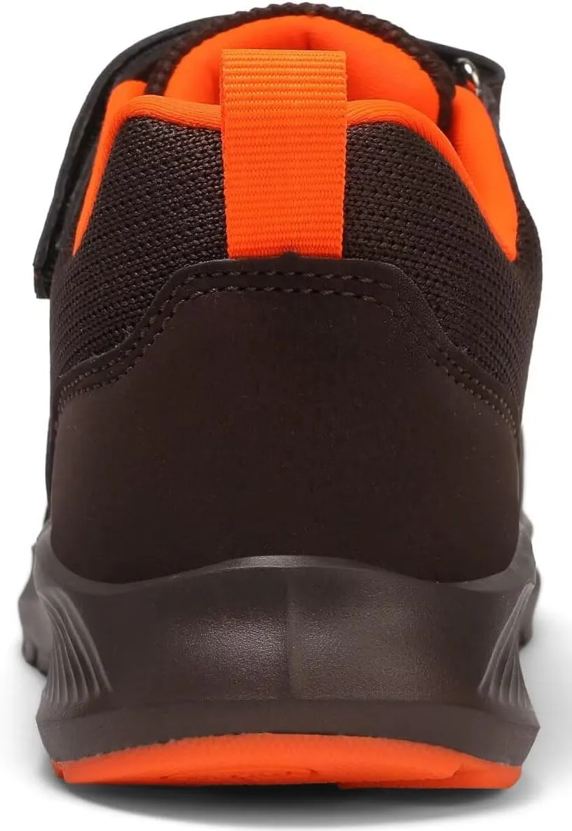 Kids Sneakers for Boys Girls Running Tennis Shoes Non-Slip Hiking Walking Shoes Lightweight Breathable Sport Athletic