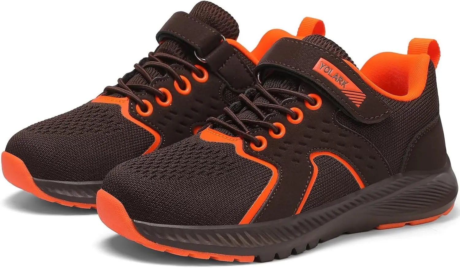 Kids Sneakers for Boys Girls Running Tennis Shoes Non-Slip Hiking Walking Shoes Lightweight Breathable Sport Athletic