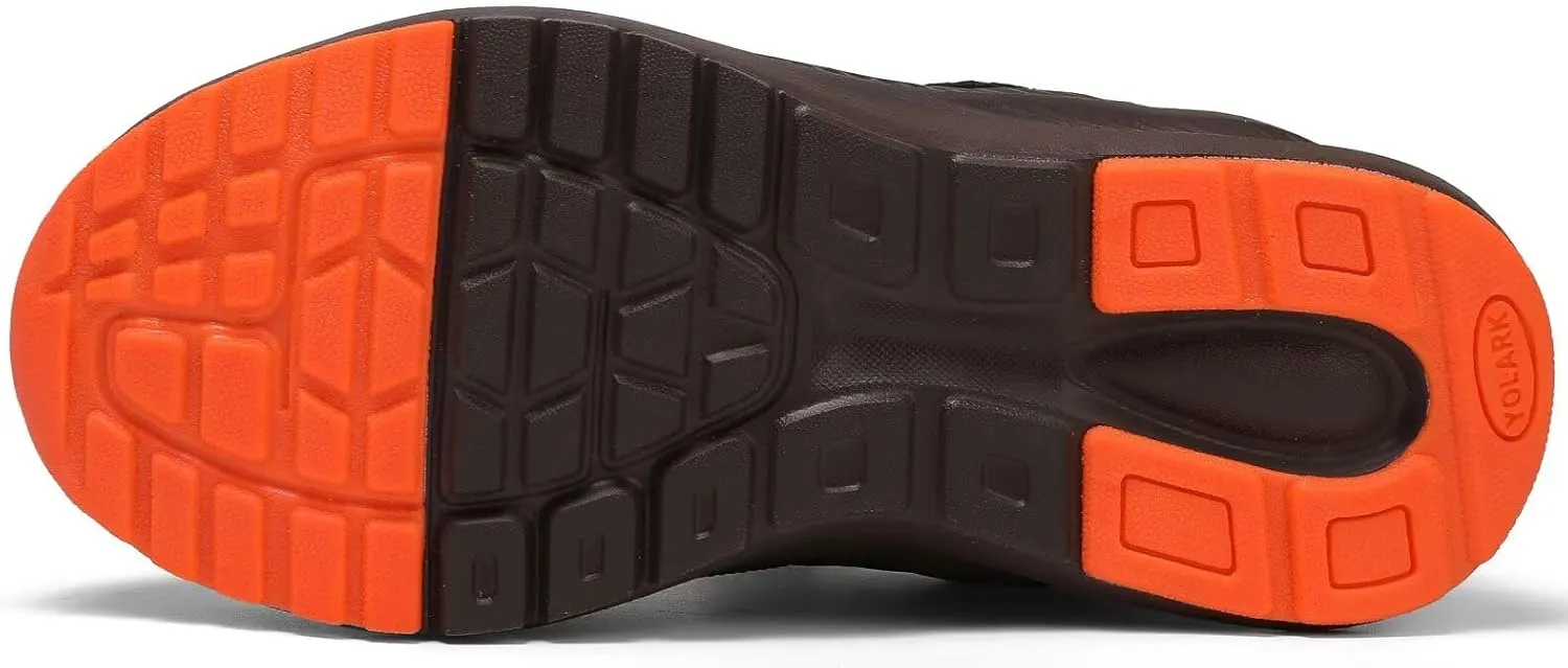 Kids Sneakers for Boys Girls Running Tennis Shoes Non-Slip Hiking Walking Shoes Lightweight Breathable Sport Athletic