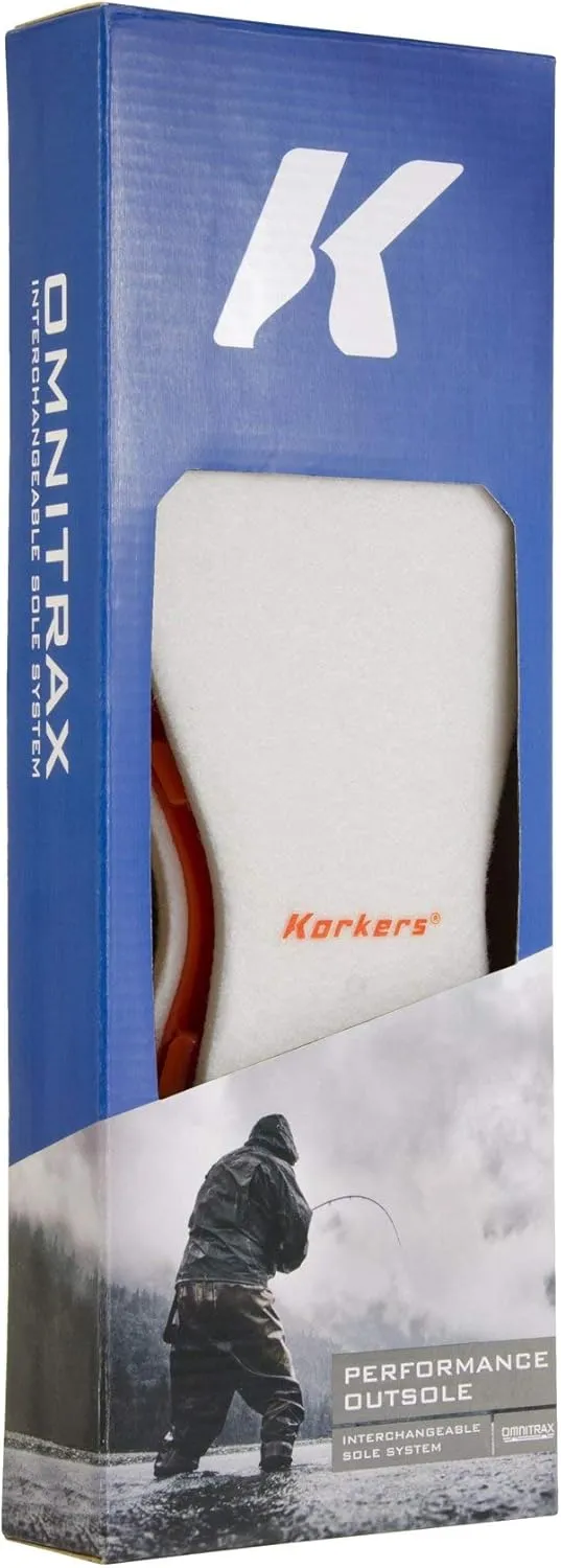 Korkers OmniTrax v3.0 Interchangeable Sole - Triple Threat Blank