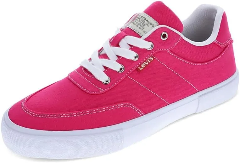 Levi's Maribel CVS Sneaker, Fuschia, 2 US Unisex Little Kid