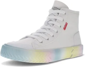 Levi's Women's Casual Sneaker, White/Multi, 9