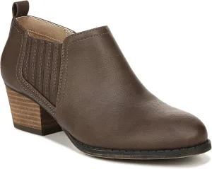 Lifestride Women's Babe Block Heel Western Ankle Booties