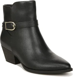LifeStride Women's Roxanne Western Block Heeled Ankle Bootie