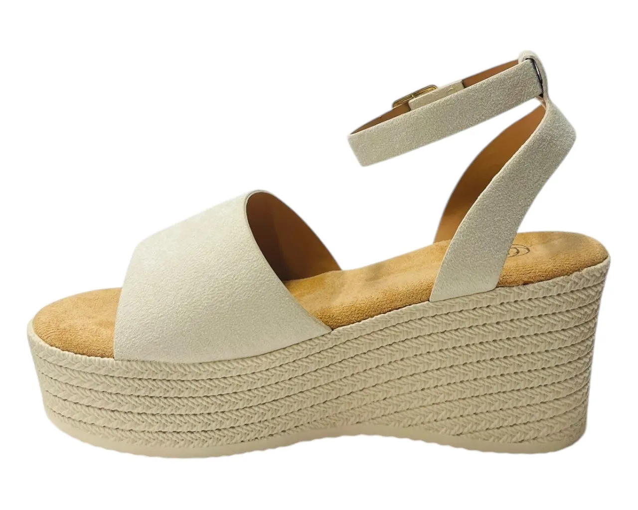 Lightweight Platform Wedge Espadrilles Sandals