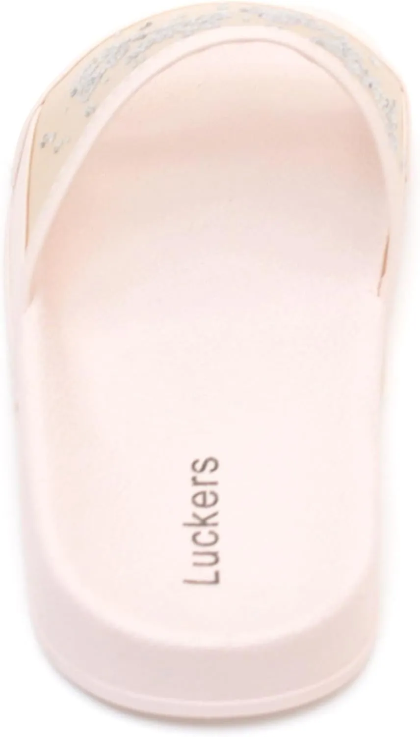 Luckers Women's Butterflies Rhinestone Embellished Mesh Slip-On Sandals
