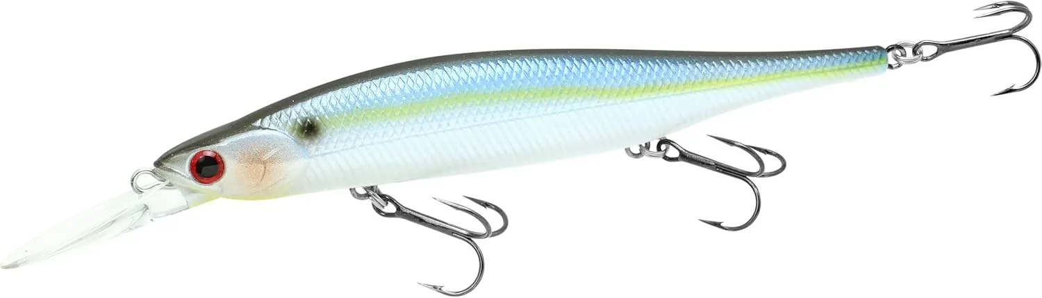 LUCKY CRAFT Lightning Pointer 110DD ~Deep Diver~, Freshwater Bass Fishing Lure, Jerkbait, Smallmouth, Walleye, Pike, Suspending, Tournament Winning, Deep Diver, Fishing Gear, Fishing Accessories