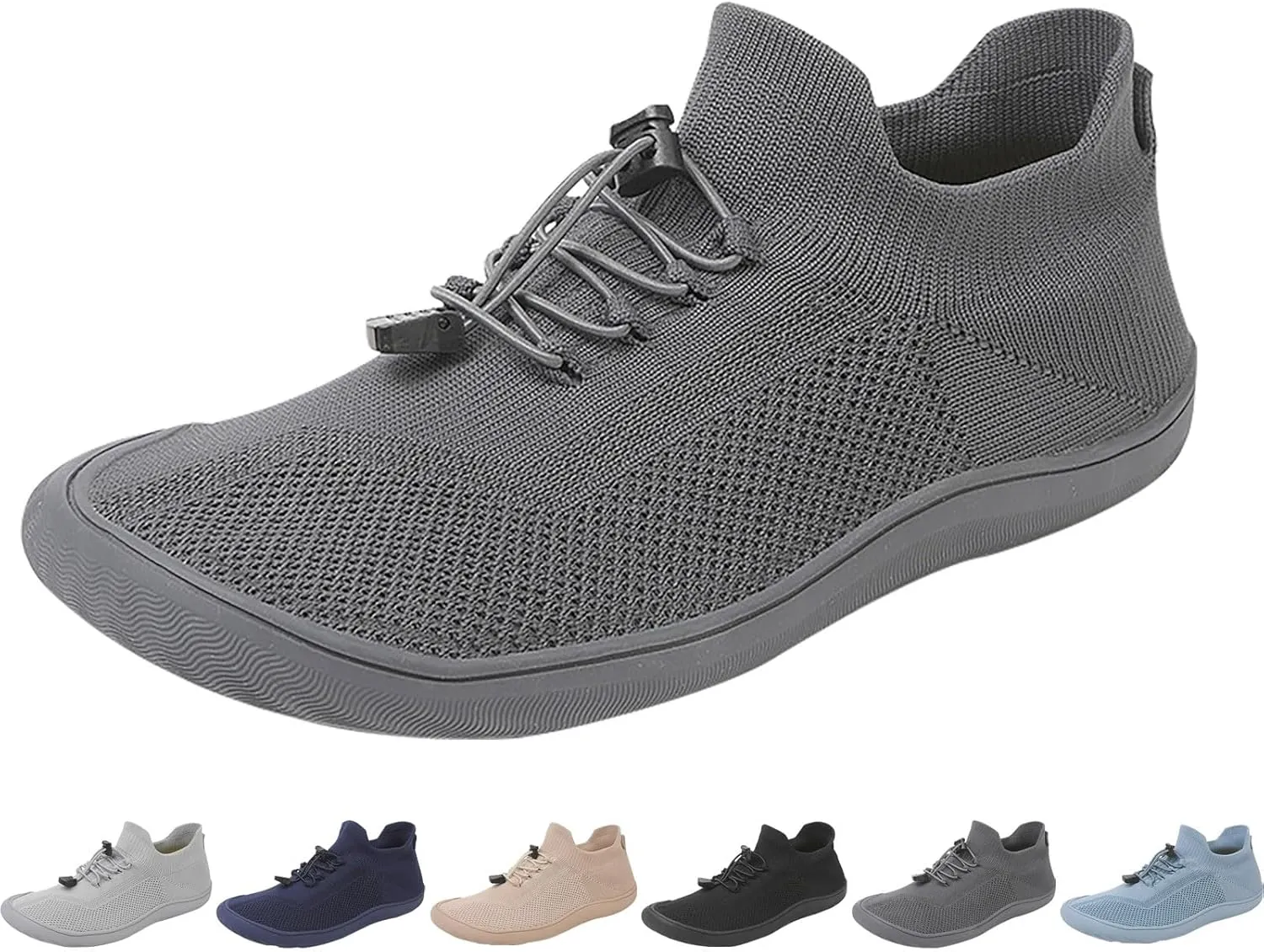 Men's Casual Dress Oxfords Shoes Breathable Knit Non Slip Work Shoes Women Wide Casual Dress Shoes Walking Sneakers Brown Tennis Shoe Loafers Casual Slip On