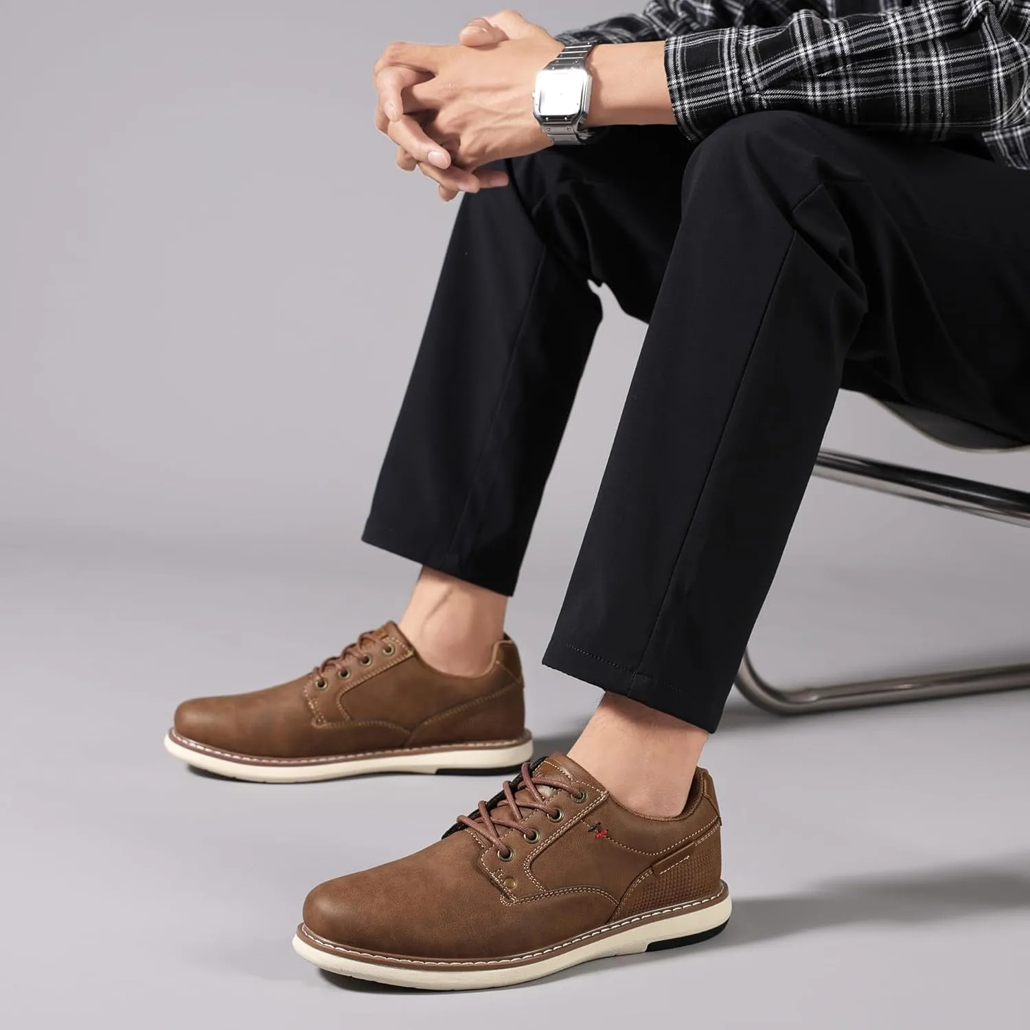 Men's Dress Sneakers Oxfords Comfortable Casual Shoes