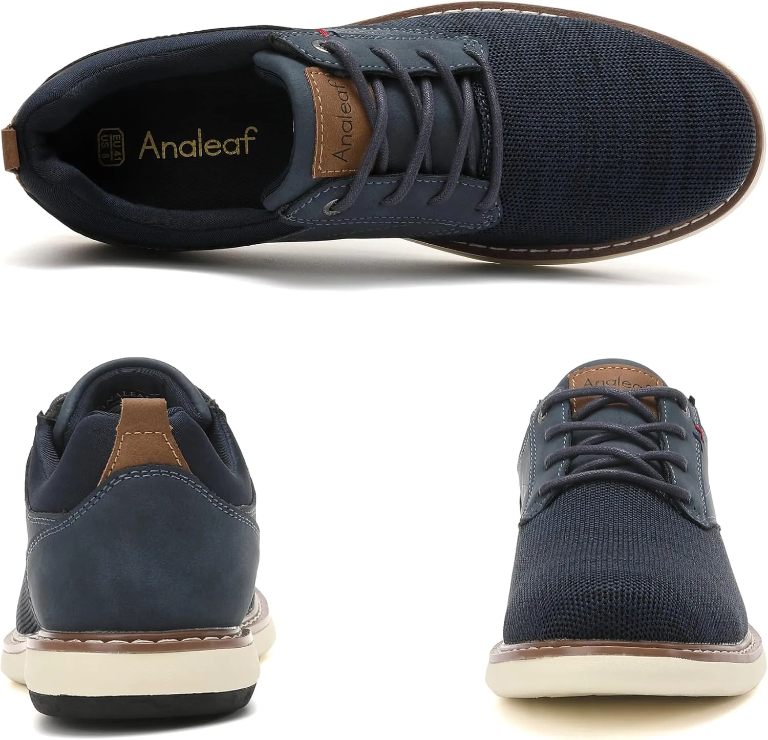 Men's Dress Sneakers Oxfords Comfortable Casual Shoes