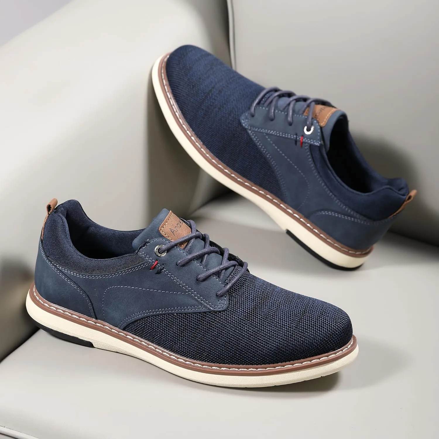 Men's Dress Sneakers Oxfords Comfortable Casual Shoes