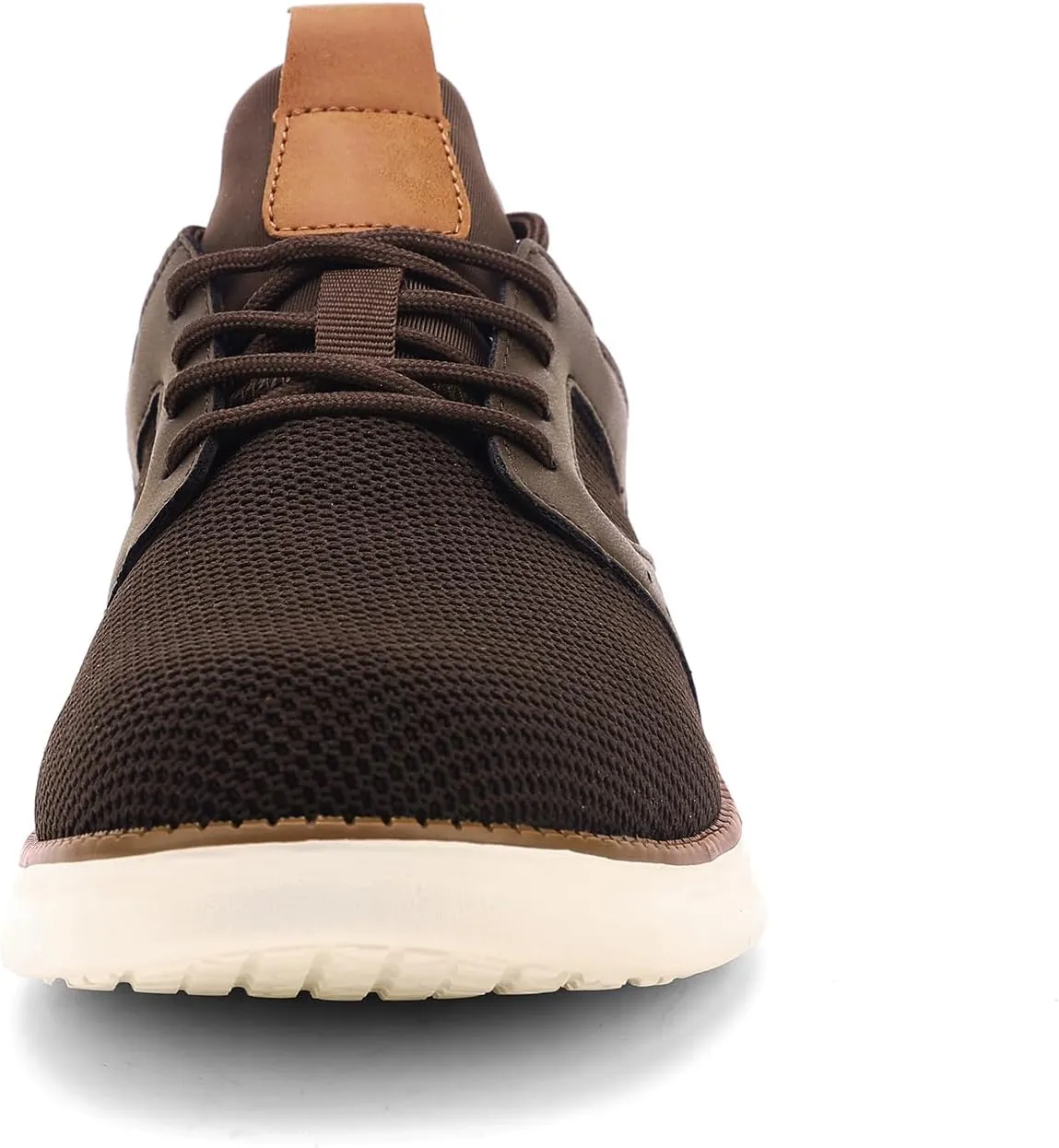 Men's Fashion Dress Mesh Sneakers Casual Walking Business Oxfords Lace-Up Comfortable Breathable Lightweight Shoes