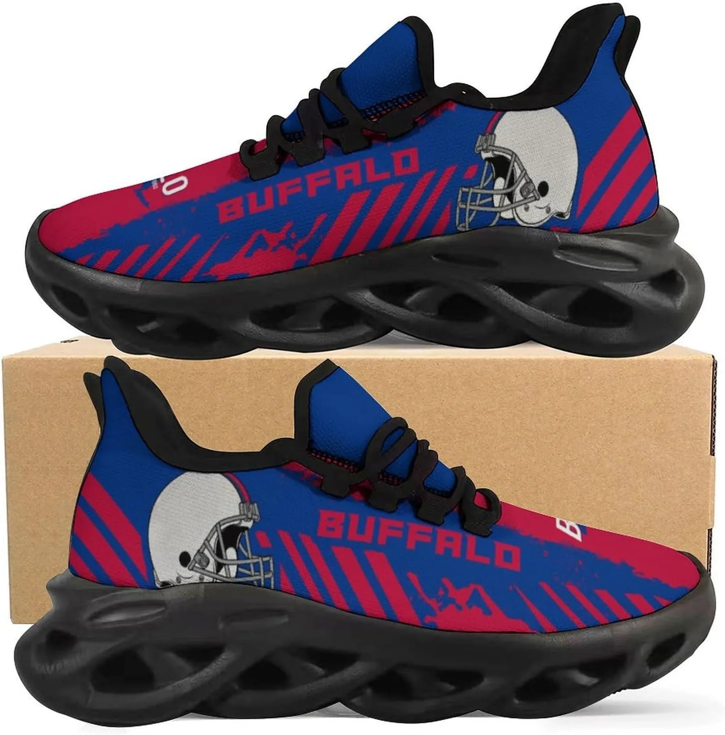 Men's Football Flex Control Sneakers Casual Breathable Fans Gifts Sports Workout Athletic Gym Slip-on Shoes for Men Women