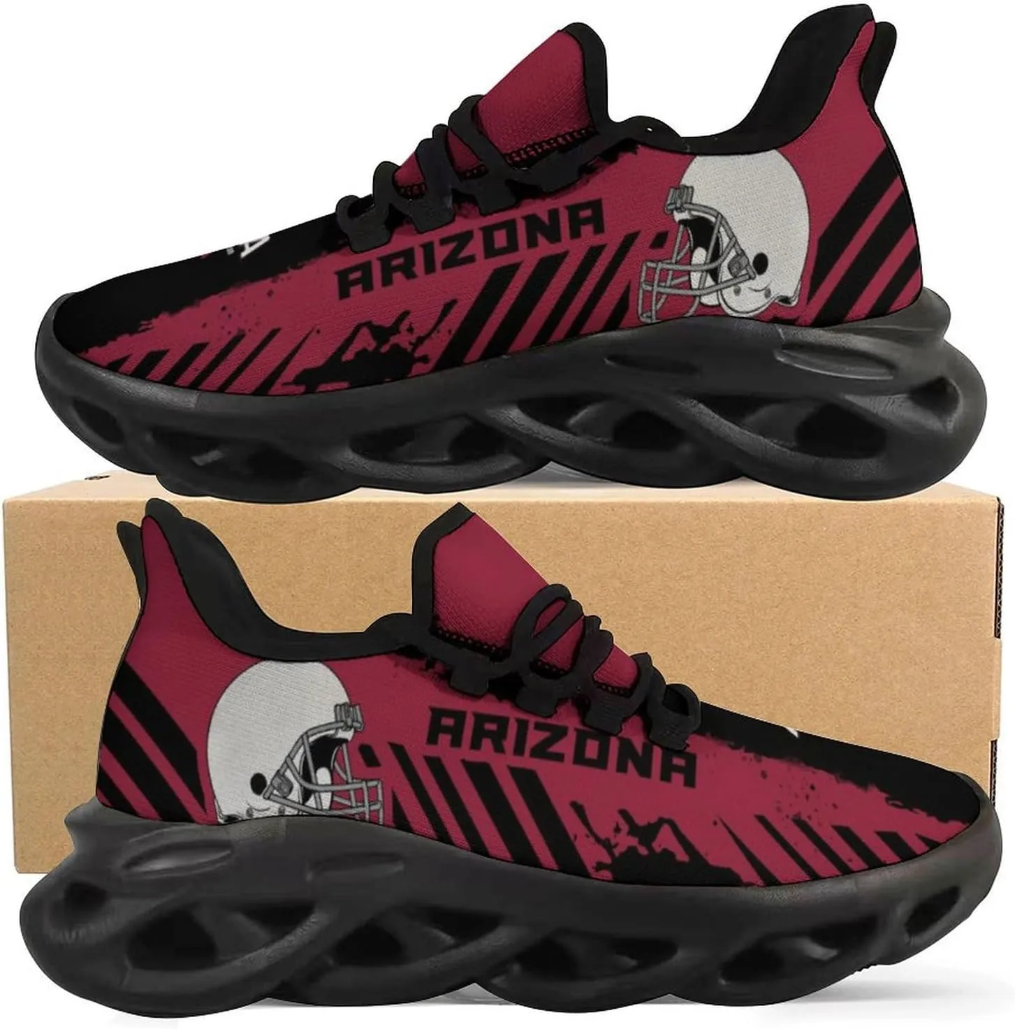 Men's Football Flex Control Sneakers Casual Breathable Fans Gifts Sports Workout Athletic Gym Slip-on Shoes for Men Women
