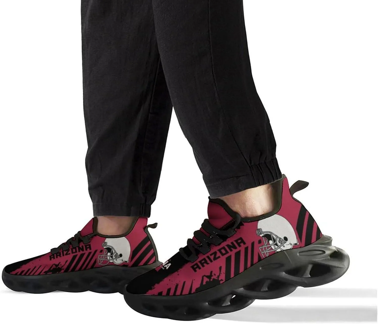 Men's Football Flex Control Sneakers Casual Breathable Fans Gifts Sports Workout Athletic Gym Slip-on Shoes for Men Women