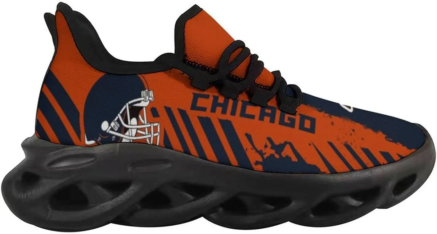Men's Football Flex Control Sneakers Casual Breathable Fans Gifts Sports Workout Athletic Gym Slip-on Shoes for Men Women