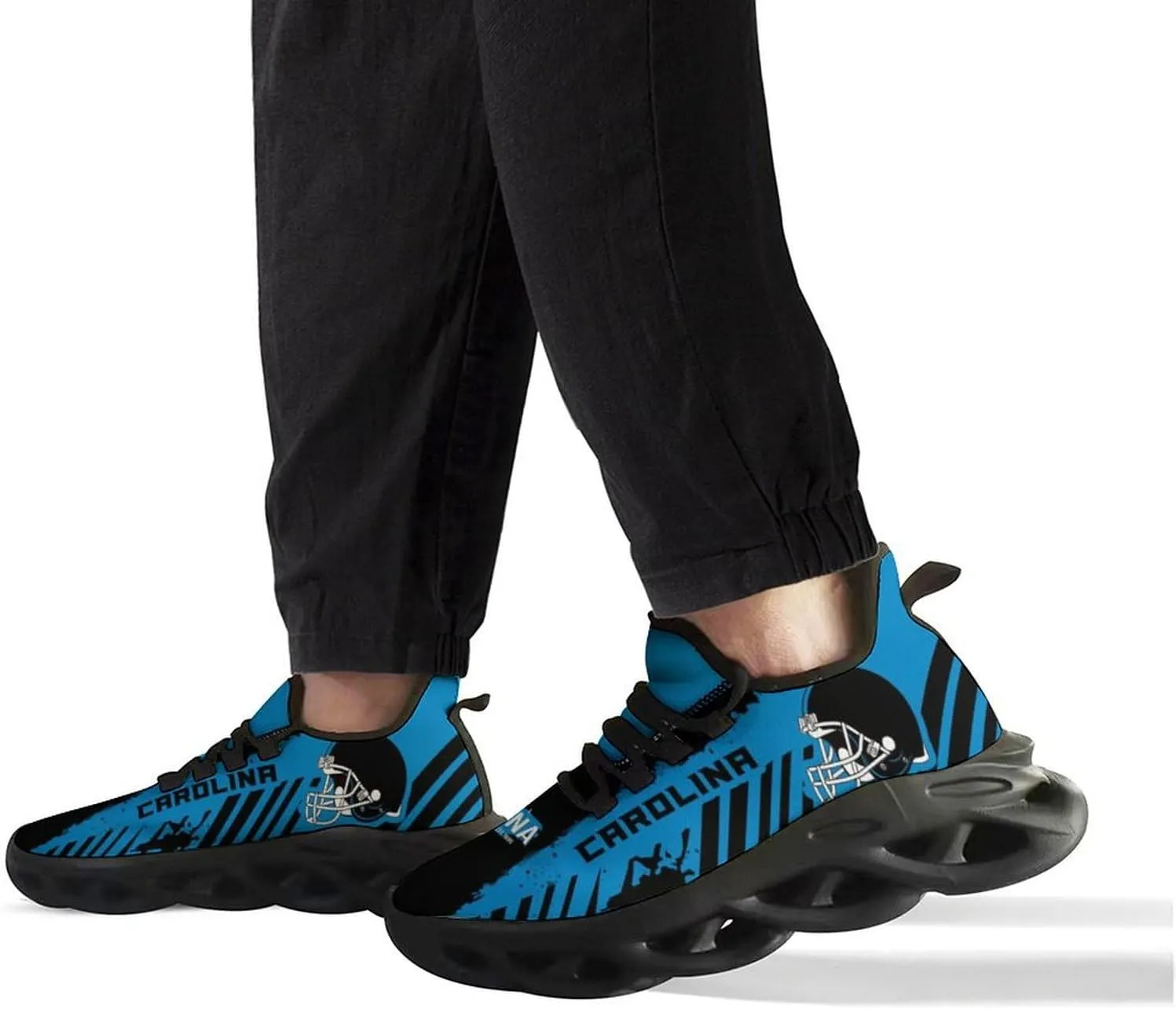 Men's Football Flex Control Sneakers Casual Breathable Fans Gifts Sports Workout Athletic Gym Slip-on Shoes for Men Women