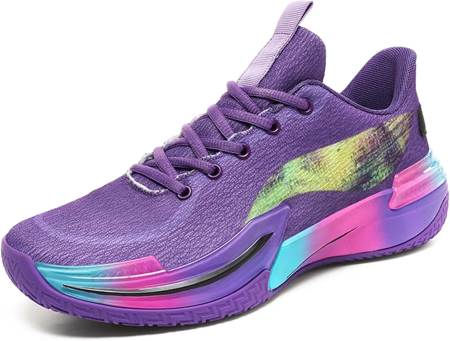 Men's Professional Basketball Shoes Breathable Mesh Sneakers Indoor and Outdoor Non-Slip Training Running Shoes Women's Fashion Sports Tennis Basketball Shoes