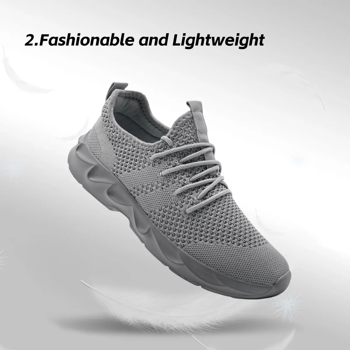 Men's Running Shoes Walking Sneakers Casual Walkout Shoes Tennis Athletic Shoes for Gym Sport