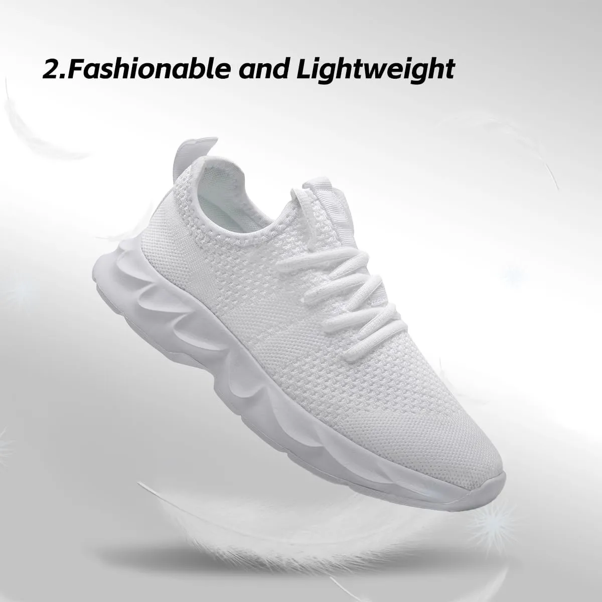 Men's Running Shoes Walking Sneakers Casual Walkout Shoes Tennis Athletic Shoes for Gym Sport