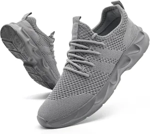 Men's Running Shoes Walking Sneakers Casual Walkout Shoes Tennis Athletic Shoes for Gym Sport