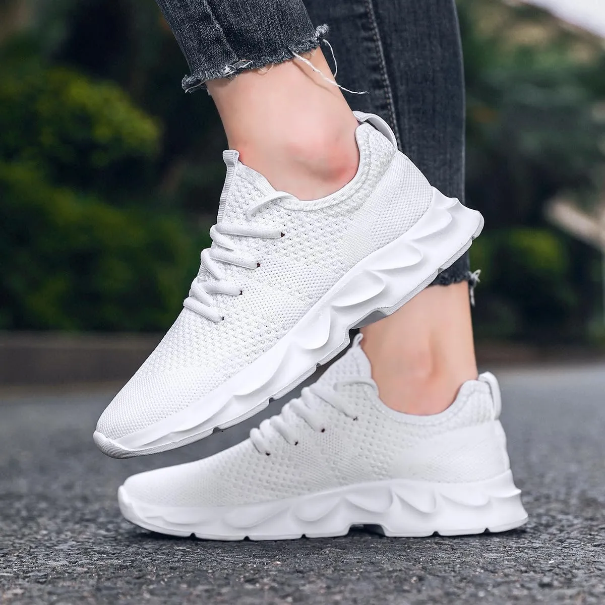 Men's Running Shoes Walking Sneakers Casual Walkout Shoes Tennis Athletic Shoes for Gym Sport
