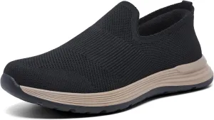 Men's Slip-On Loafers，Textile Materials，Comfort Flex Sole，Free and Convenient to wear Casual Walking Shoes