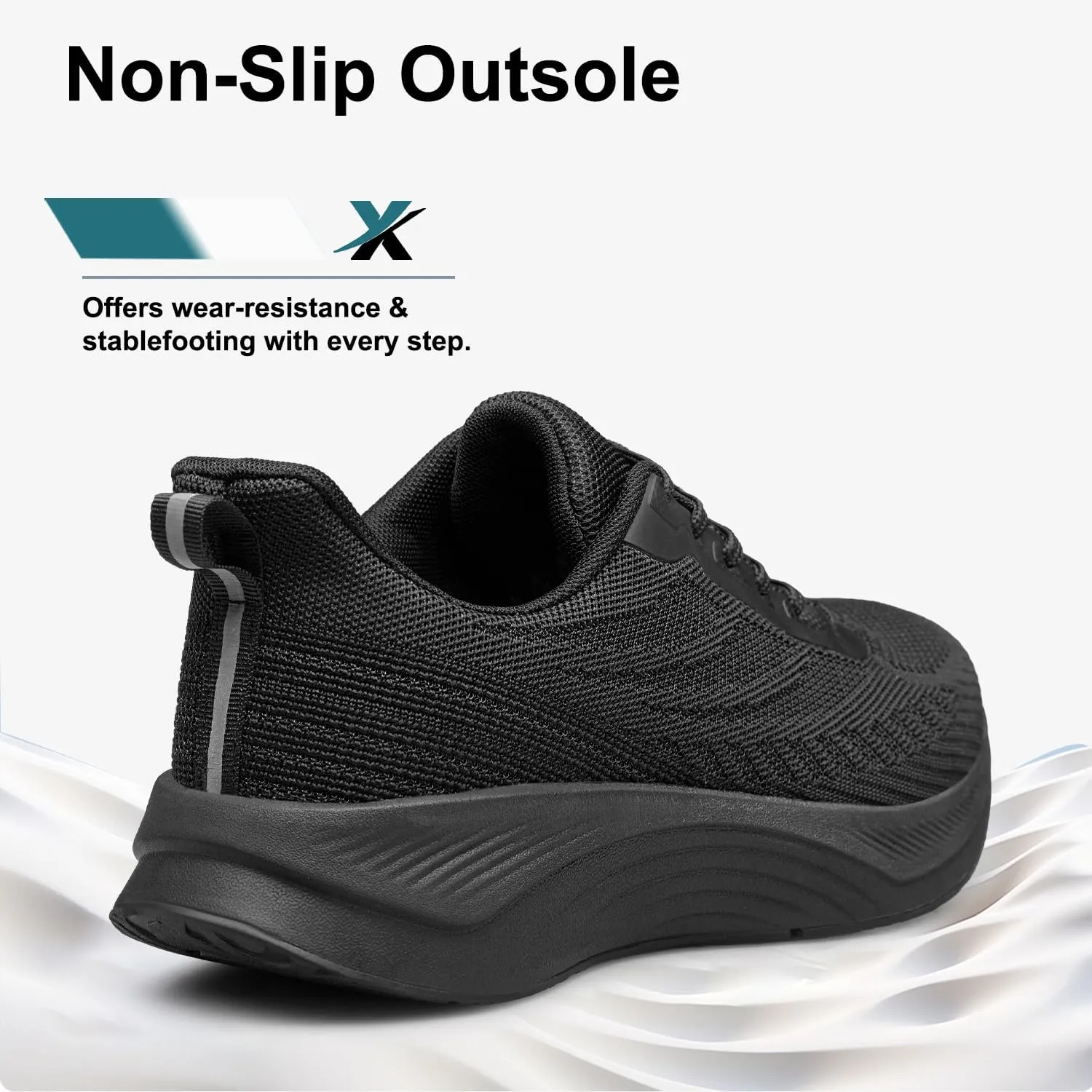 Men's Walking Shoes Slip on Comfortable Lightweight Running Shoes Athletic Gym Workout Cross Training Sneakers