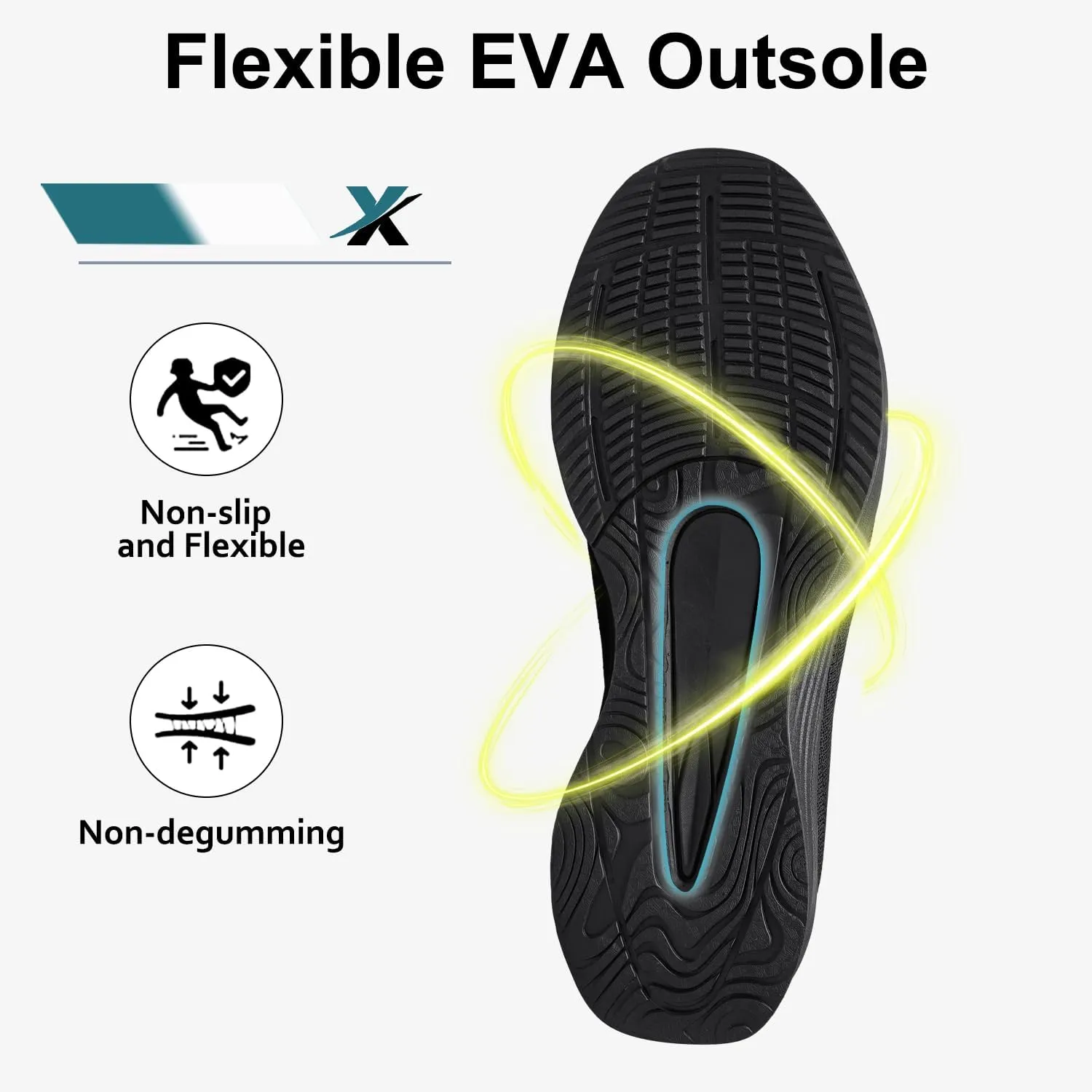 Men's Walking Shoes Slip on Comfortable Lightweight Running Shoes Athletic Gym Workout Cross Training Sneakers