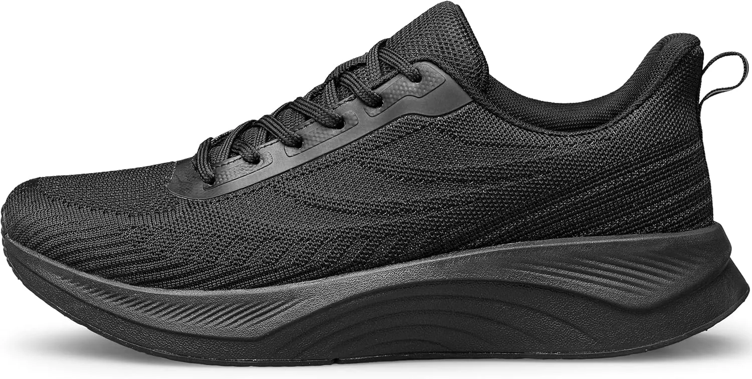 Men's Walking Shoes Slip on Comfortable Lightweight Running Shoes Athletic Gym Workout Cross Training Sneakers