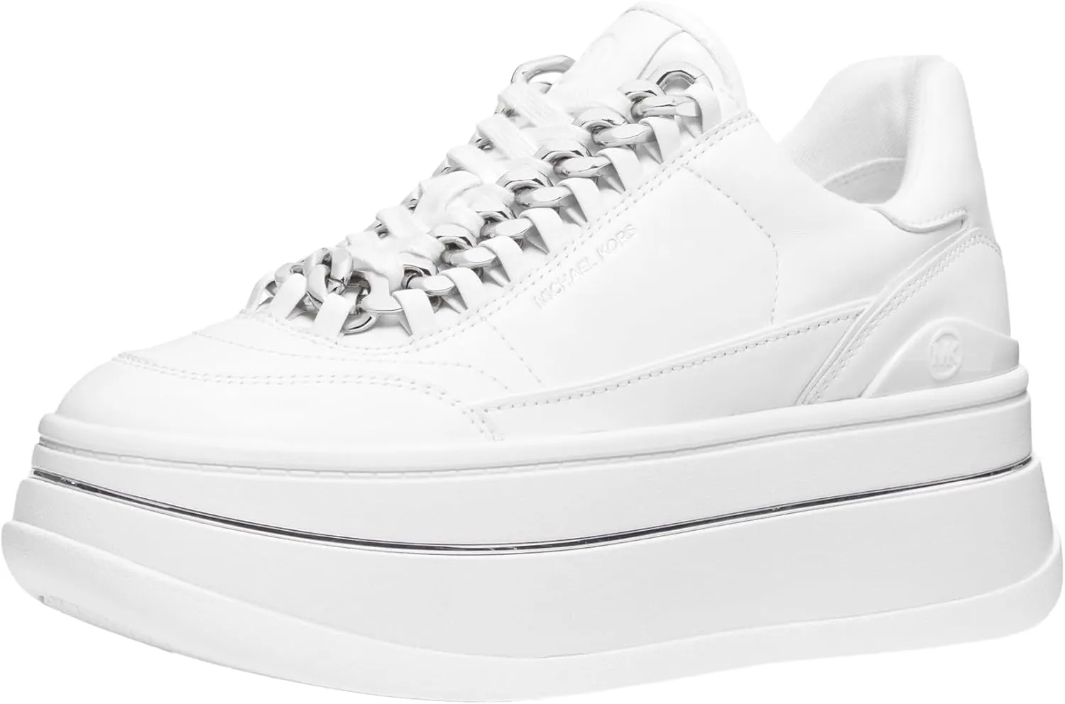 Michael Kors Women's Hayes Chain Lace Up Sneaker