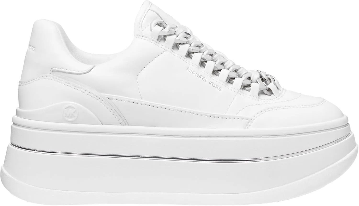 Michael Kors Women's Hayes Chain Lace Up Sneaker