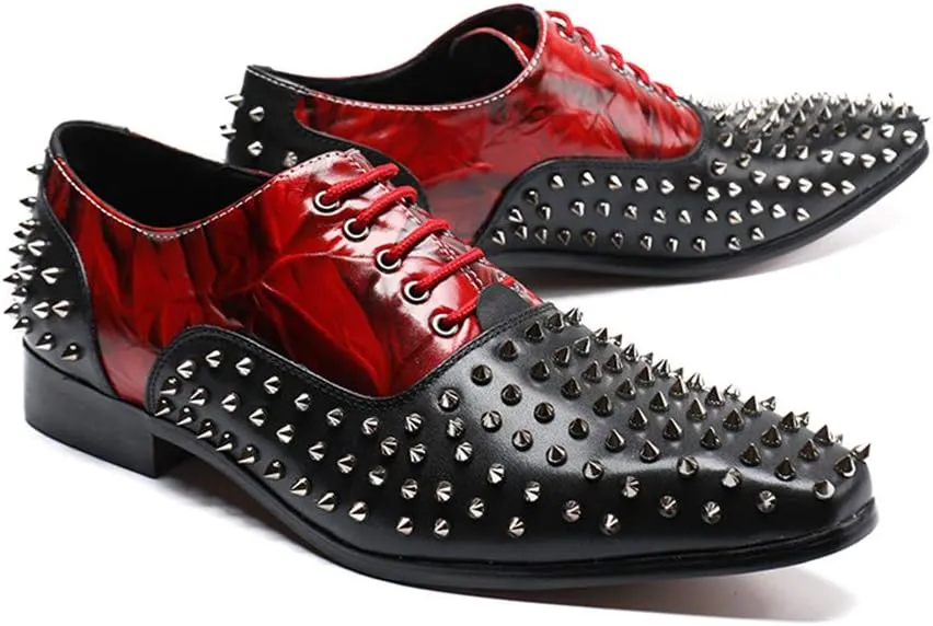 New Mens Dress Loafers Slip On for Show Genuine Leather