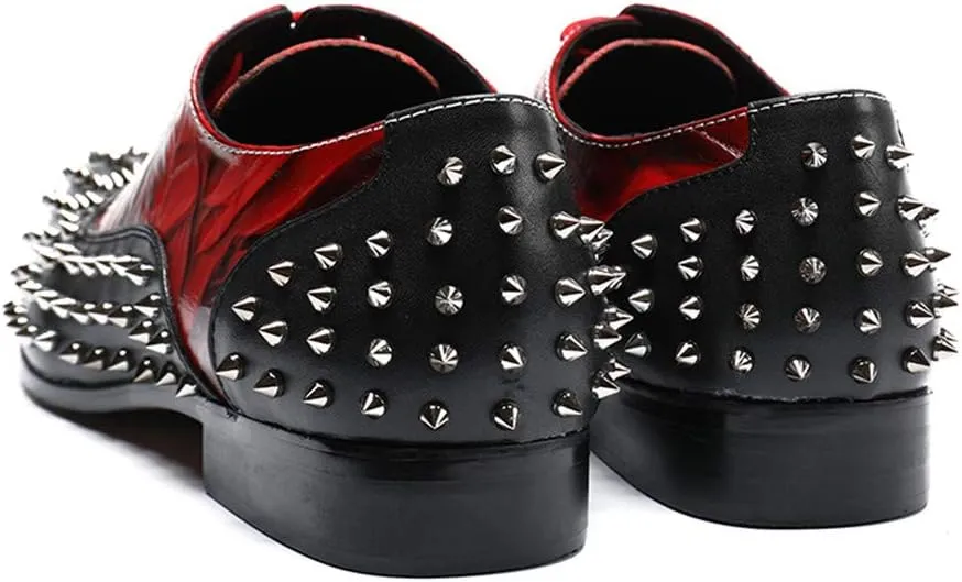 New Mens Dress Loafers Slip On for Show Genuine Leather