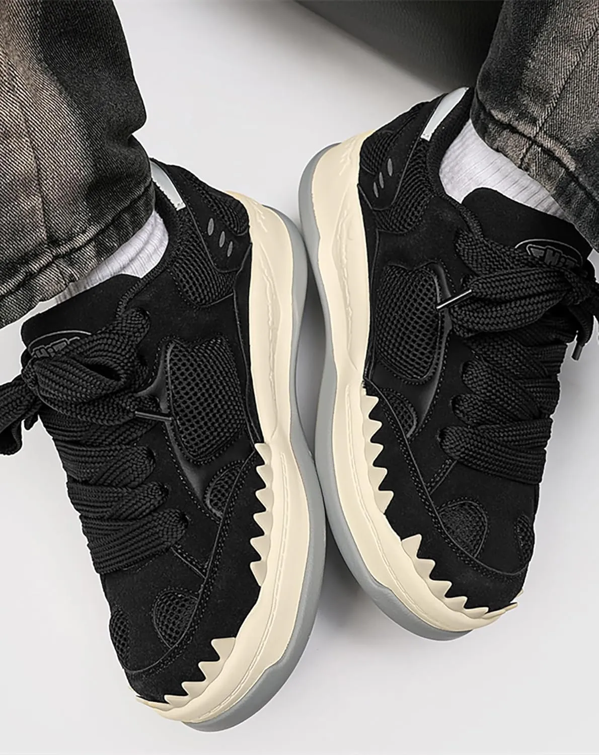 Niepce Inc Streetwear Casual Men's Fashion Chunky Sneakers