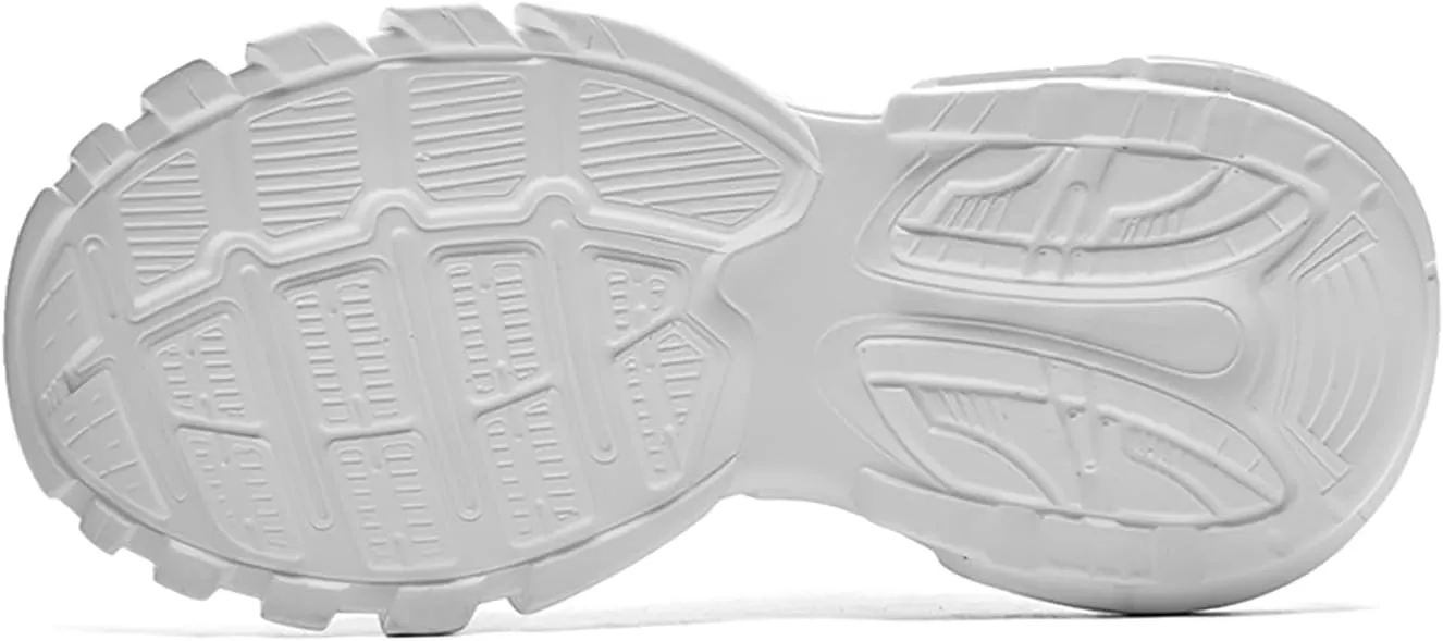 Niepce Inc Streetwear Open Back Men's Fashion Slip On Chunky Sneakers