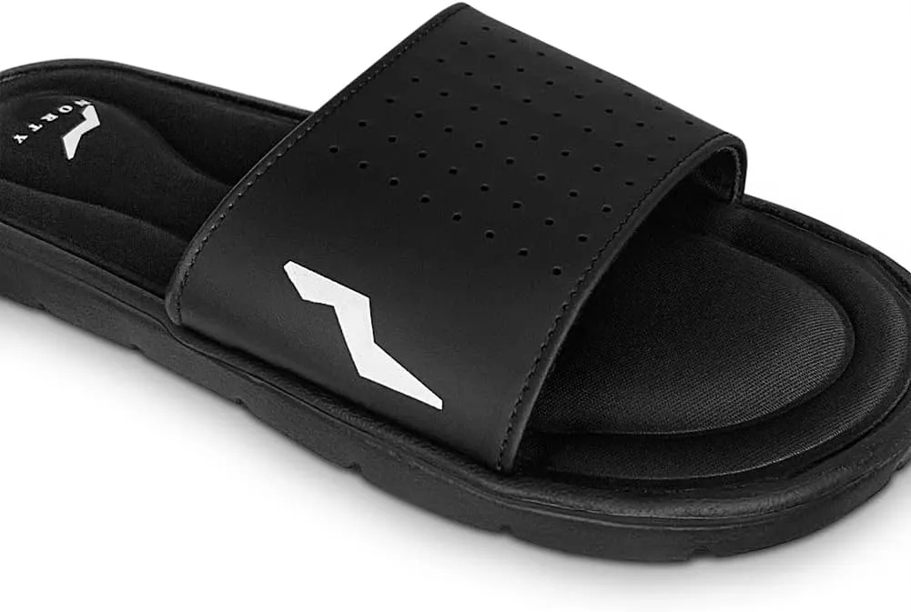 NORTY Mens Memory Foam Footbed Comfort Casual Sandal Slip On Shoe