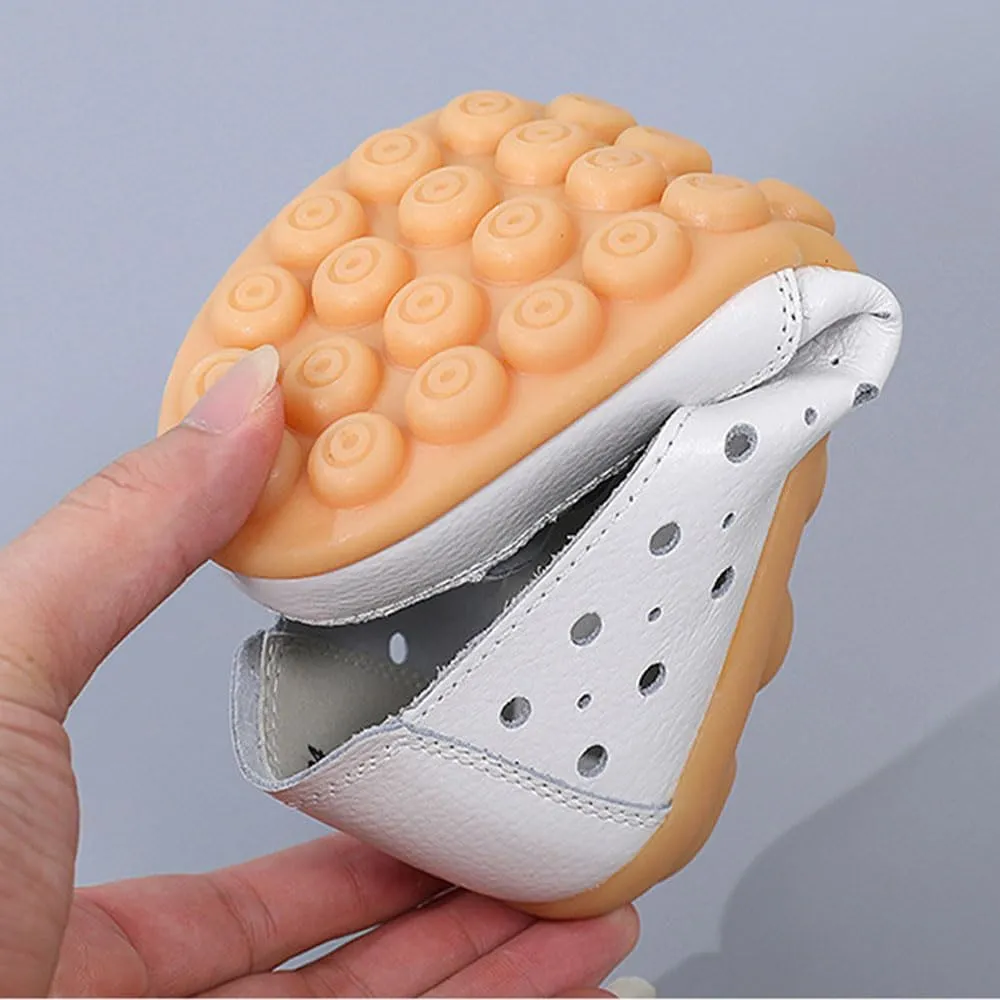 Orthopedic Loafers in Breathable Leather,Orthopedic Shoes for Women,Summer Casual Slip-On Shoes