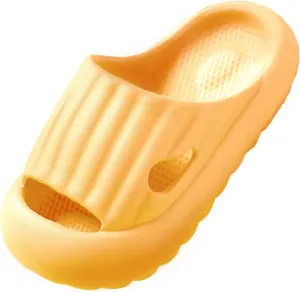 PATPAT Girls Boys Slides Sandals Bathroom Shower Slides Sandal Slip on Summer Beach Pool Pillow Slippers