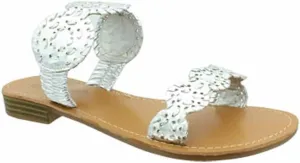 Pierre Dumas Women's Rosetta-4 Slip-On Woven Sandals