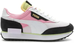 Puma Kids Girls Future Rider Bouquet Lace Up Sneakers Shoes Casual - Black, Pink, White - Size 6 M, 38820501