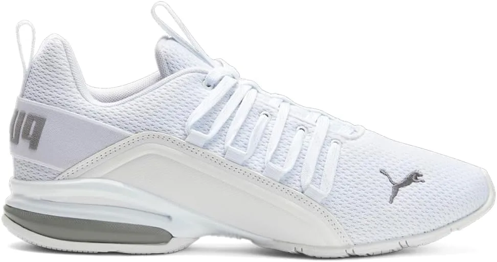 PUMA Mens Axelion Refresh Runing Running Sneakers Shoes - White