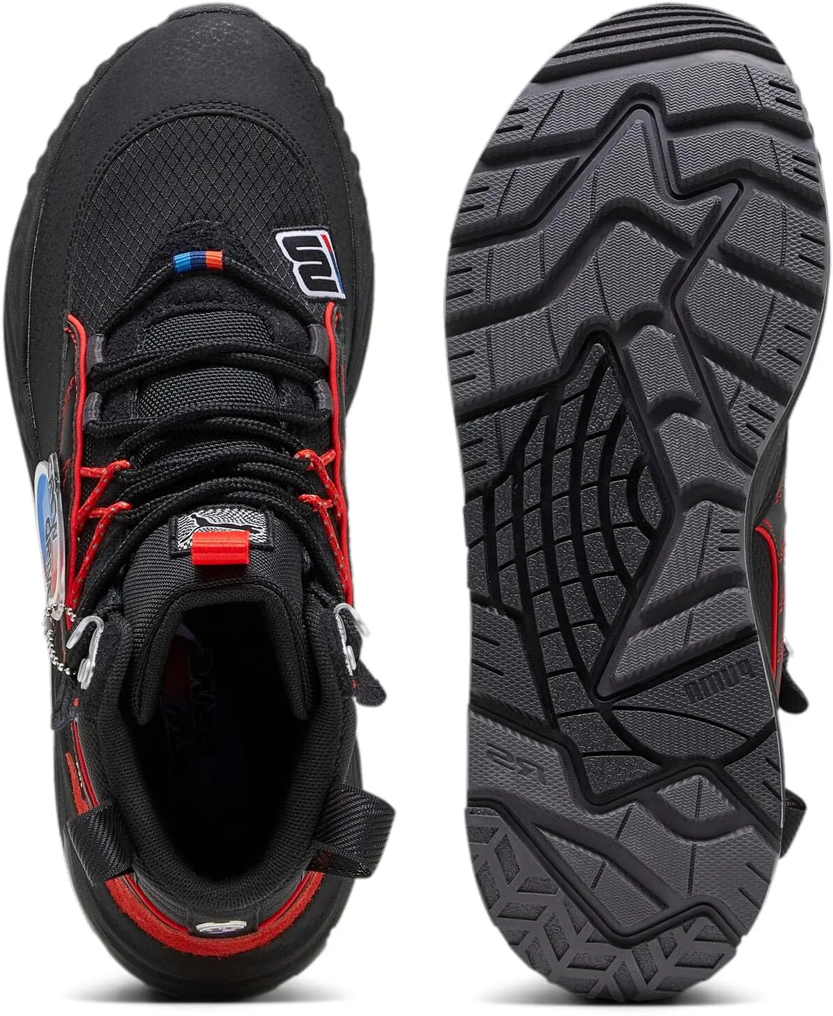 PUMA Mens BMW M Motorsport RS-Trck Mid GC Motorsport Inspired Sneakers Shoes
