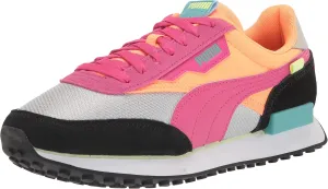 PUMA mens Future Rider Sneaker, Gray Violet-beetroot Purple, 6.5 US